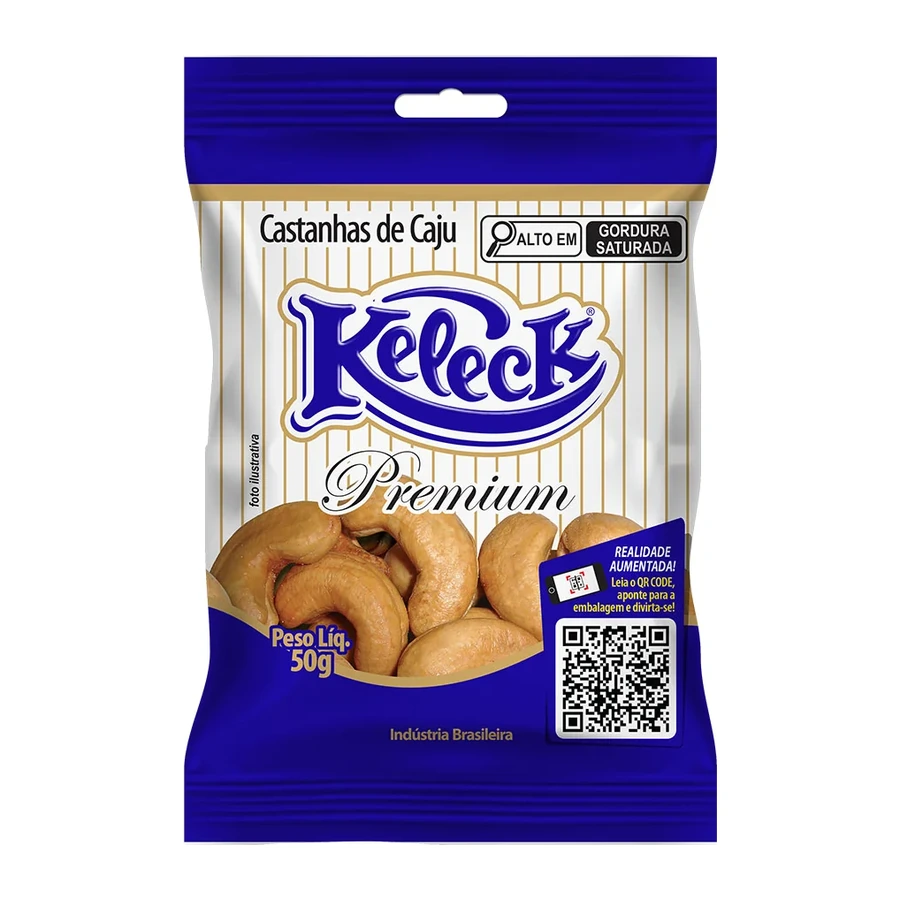 Castanha de Caju Premium Keleck 50g