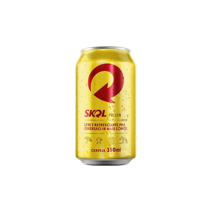 Cerveja Skol Lata 350ml